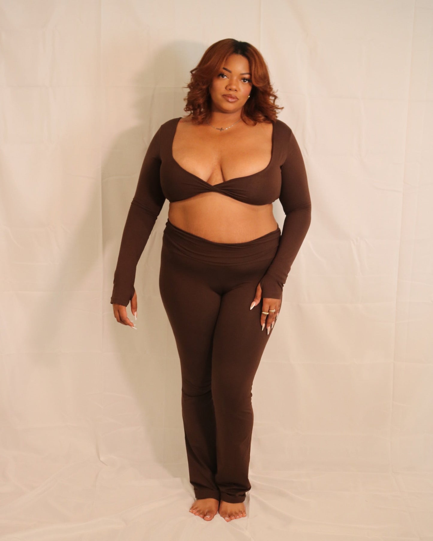 The Cotton Straight Leg Pant