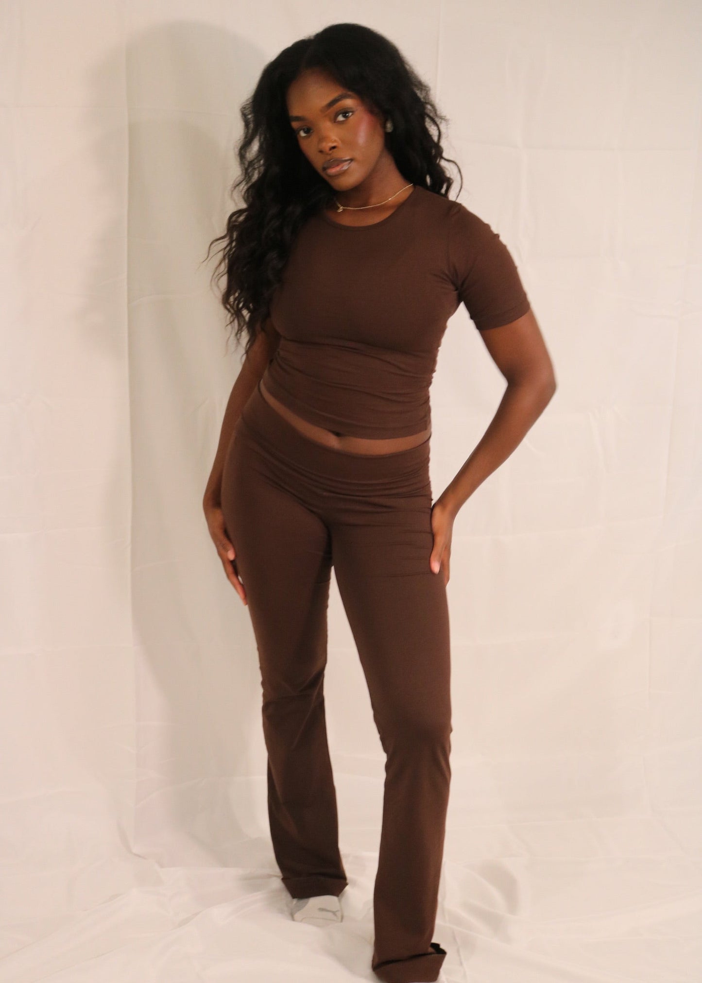 The Cotton Straight Leg Pant